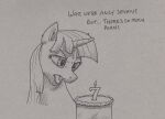 cake candle dessert doesnotexist english_text equid equine fire food friendship_is_magic hasbro hi_res horn looking_down mammal mane my_little_pony open_mouth solo text twilight_sparkle_(mlp) unicorn 