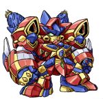  armor clenched_hand clenched_hands commentary_request drill green_eyes grungust_sanshiki mecha mecha_focus moukin_punch no_humans robot science_fiction shoulder_armor solo standing super_robot super_robot_wars super_robot_wars_original_generation 