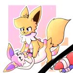  1:1 close-up duo eeveelution feral frottage hi_res jolteon knot male male/male nintendo noodle_(jolteon) noodletheartist pok&eacute;mon pok&eacute;mon_(species) ribbonjob sex sylveon video_games zori_(sylveon) 