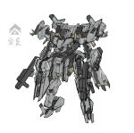  1other absurdres arm_mounted_weapon blendly_fenix chinese_commentary commentary_request dual_wielding flat_color full_body glowing glowing_eyes grey_armor gun highres holding holding_gun holding_weapon looking_afar mecha mecha_focus no_humans project:agears purple_eyes robot science_fiction sherman_(egnk2525) simple_background sketch solo standing weapon white_background 