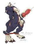 2026 abs animal_genitalia animal_penis anthro balls big_penis biped black_body black_fur black_pubes brown_body brown_fur canid canine canine_genitalia canine_penis digital_media_(artwork) erection facial_piercing fangs fur genitals knot knotting_sex_toy leg_spreader male mammal multicolored_body multicolored_fur muscular muscular_anthro muscular_male mythological_canine mythological_creature mythology nose_piercing nose_ring pecs penetrable_sex_toy penis piercing pubes red_penis restraints ring_piercing sex_toy sheath solo spreader_bar teeth tongue tongue_out werecanid werecanine werecreature werewolf white_balls white_body white_fur white_sheath zephyxus