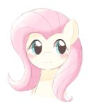  2021 blue_eyes blush equid equine female feral fluttershy_(mlp) friendship_is_magic front_view ginmaruxx hair hasbro hi_res long_hair mammal my_little_pony pegasus pink_hair quadruped simple_background solo white_background wings yellow_body 