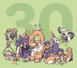  5girls 6+boys @_@ anniversary ass bestiality blue_oak charizard commentary eevee english_commentary erika_(pokemon) fangs fellatio floating gengar gigantic_penis green_background group_sex huge_penis huge_testicles imminent_penetration ivysaur lorelei_(pokemon) meowth mew_(pokemon) mewtwo misty_(pokemon) monochrome multiple_boys multiple_girls nikoto nurse_joy oral orgy partially_colored penis pikachu pokemon pokemon_(creature) pokemon_red/green/blue/yellow pokephilia psyduck red_(pokemon) riding_crop sabrina_(pokemon) sex spiral-only_eyes squirtle stepped_on sunglasses tail tailjob testicles vine_tentacle whiskers wings 
