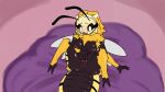  16:9 2_toes animated antennae_(anatomy) anthro arthropod arthropod_abdomen bee biped blossom_(thousandfoldfeathers) breasts carapace fazmaz feet female fingering fingering_self genitals glistening glistening_body hi_res hymenopteran insect masturbation multicolored_body nipples nude pussy short_playtime solo toes two_tone_body vaginal vaginal_fingering widescreen wings 