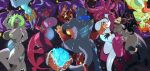 2_penises absurd_res anal anal_penetration anthro aquatic bodily_fluids breasts capcom cum cum_inflation cum_inside dauna_(reptilligator) double_penetration dragon eldritch_abomination female fish flying_wyvern from_front_position gamersupps gargantuan_leviathan_(subnautica) genital_fluids genitals glowing glowing_belly glowing_cum goblin group group_sex harem hi_res hybrid inflation kobold kyabetsu looking_pleasured male male/female mating_press messy_orgasm monster_hunter multi_genitalia multi_penis mythological_creature mythological_scalie mythology nargacuga nipples nude orgasm orgy penetration penis scalie scar sex shark shashai_(durgonbutt) unusual_bodily_fluids unusual_cum unusual_genital_fluids vayhl'ayne_(vahlyance) wheelie_(character)