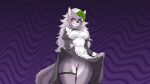 16:9 2026 4k 5_fingers absurd_res annoyed anthro blush bottomless bottomwear canid canine canis clothed clothing clothing_lift digital_media_(artwork) egg_vibrator embarrassed female fingers five_nights_at_freddy's five_nights_at_freddy's:_security_breach front_view fur genitals hair hi_res looking_away maid_uniform mammal multicolored_body multicolored_fur multicolored_hair nipple_outline no_underwear penetration presenting presenting_vulva purple_background purple_body purple_fur purple_tail raised_clothing raised_topwear roxanne_wolf scottgames sex_toy sex_toy_in_vagina sex_toy_insertion shy simple_background skirt skirt_lift solo standing steel_wool_studios strapped tail thigh_strap topwear topwear_only uniform vaginal vaginal_penetration vibrator vibrator_in_vagina vulva wettowel white_body white_fur white_tail widescreen wolf