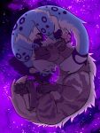 3:4 absurd_res anthro cosmic duo felid fetishame floating galaxy hi_res hug hyena male male/male mammal nebula pantherine snow_leopard space stellar yin_yang