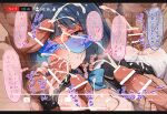  breasts censored commentary_request double_handjob drugged duel_monster evil_twin_lil-la fellatio gangbang group_sex handjob heart heart-shaped_pupils hetero kuroiwa_ruiko lil-la_(yu-gi-oh!) medium_breasts multiple_boys oral penis sunglasses surrounded_by_penises symbol-shaped_pupils translation_request vaginal yu-gi-oh! 