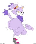 2026 absurd_res accessory anthro artist_name balls big_balls big_butt big_penis black_nose blaze_the_cat butt clothed clothing coat color_edit colored digital_media_(artwork) domestic_cat eyelashes felid feline felis flat_colors footwear forehead_gem gem genitals glans gloves gynomorph hair hair_accessory hairband hand_on_own_penis hand_on_penis handwear hi_res holding_penis huge_balls huge_butt huge_penis intersex looking_at_viewer looking_back looking_back_at_viewer mammal moonix_xero motion_lines pantsless penis pink_clothing pink_footwear pink_glans pink_shoes purple_body purple_clothing purple_coat purple_ears purple_hair purple_tail purple_tailcoat purple_topwear rear_view reathe red_gem red_hairband sega shoes simple_background solo sonic_the_hedgehog_(series) tail tailcoat tan_inner_ear text thick_thighs third-party_edit topwear vein veiny_penis white_background white_clothing white_gloves white_handwear yellow_eyes