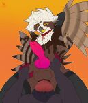 anal anal_penetration animal_genitalia animal_penis animated animated_gif anthro anus arm_warmers armpit_fetish armpit_play armwear avian balls beak big_balls big_penis bird butt canine_genitalia canine_penis ceilo_(wafflezcol) claws clothing collar cowgirl_position cutefckngbunny duo erection feathers femboy food food_creature from_front_position generation_5_pokemon genitals hand_on_butt hand_on_hip hand_on_leg hand_on_thigh hi_res knot knotted_penis legwear licking licking_lips looking_down lying male male/male male_penetrated male_penetrating male_penetrating_male meme multicolored_penis muscular nintendo on_back on_bottom on_top owl penetration penile penile_penetration penis penis_in_ass penis_tip pokemon pokemon_(species) pulsatrix raibow rainbow_penis rgb rgb_lighting sex sheath short_playtime spectacled_owl spread_butt spreading tail thigh_highs tongue tongue_out transformation true_owl zoroark