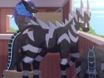 4:3 absurd_res animal_genitalia animal_vulva anthro balls bestiality black_body blue_eyes bodily_fluids butt claws dragon duo equid equine equine_genitalia equine_vulva fan_character female female_penetrated feral generation_5_pokemon genital_fluids genitals hair hi_res horse interspecies japy7u7 male male/female male_penetrating male_penetrating_female mammal multicolored_body mythological_creature mythological_scalie mythology nintendo nude penetration penile penis pokemon pokemon_(species) pokephilia scalie sex size_difference smile tail thick_thighs two_tone_body vaginal vaginal_penetration vulva white_body white_hair wide_hips yellow_eyes zebstrika