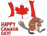 2026 4_fingers 4_toes alldefaults ambiguous_anthro ambiguous_gender anthro arms_bent beady_eyes beaver biped black_lips black_nose brown_body brown_claws brown_fur brown_tail canada canada_day canadian_flag claws closed_smile colored english_description english_text exclamation_point featureless_crotch feet finger_claws fingers flag flag_(object) fur gouache_(artwork) holding_flag holding_object holidays light lighting lips mammal mouth_closed multicolored_body multicolored_fur nude nude_ambiguous nude_anthro on_one_leg painting_(artwork) rodent semi-anthro side_view simple_background smile solo standing tail text thick_bottom_lip toe_claws toes traditional_media_(artwork) traditional_painting_(artwork) two_tone_body two_tone_fur walking white_background
