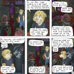 1:1 6_panel_comic anthro black_body black_clothing black_hair black_shirt black_topwear blonde_hair border_collie bottle bottomwear canid canine canis cigarette clothed clothing collie comic container dialogue domestic_dog drugs english_text fur furniture grey_body grey_fur group hair herding_dog hi_res husky hybrid jeremy_(kriek_wildebeest) kriek_wildebeest lying lying_on_sofa male mammal marijuana name_in_dialogue nordic_sled_dog on_sofa page_number pants pastoral_dog portuguese_water_dog ravi_(kriek_wildebeest) red_hair sheepdog shirt smoking smoking_cigarette smoking_marijuana sofa spitz sweater text tom_(kriek_wildebeest) topwear trio wolf yellow_body yellow_fur