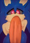 &lt;3 &lt;3_eyes absurd_res anthro big_penis blue_body duo fellatio first_person_view genitals girly glistening glistening_body glistening_genitalia glistening_penis hi_res male male/male n31l_(artist) nipples nude oral penile penis pov_blowjob sega sex simple_background sonic.exe sonic_the_hedgehog_(series) thick_penis thick_thighs vein veiny_penis wide_hips 