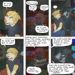 1:1 6_panel_comic anthro artist_logo black_clothing black_sclera black_shirt black_topwear blue_eyes border_collie brown_eyes canid canine canis cigarette clothing collie comic dialogue domestic_dog ears_down english_text furniture group hands_on_lap herding_dog hi_res husky hybrid jeremy_(kriek_wildebeest) kriek_wildebeest logo male mammal marijuana_blunt multiple_scenes name_in_dialogue nordic_sled_dog on_sofa page_number pastoral_dog pivoted_ears portuguese_water_dog profanity ravi_(kriek_wildebeest) sad sheepdog shirt sitting sitting_on_sofa smoking smoking_cigarette sofa speech_bubble spitz text tom_(kriek_wildebeest) topwear trio wolf yellow_eyes
