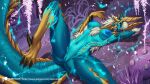  2021 3_toes 5_fingers alanscampos anthro areola breasts campos_art capcom digital_media_(artwork) fanged_wyvern feet female fingers genitals hi_res monster_hunter nipples nude pussy toes video_games zinogre 