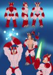  android anthro arm_cannon armor beam_sword bodysuit canid canine canis capcom clothing dobermann domestic_dog flameydragwasp hi_res machine male mammal mega_man_(series) megaman_x muscular muscular_male pinscher reploid robot rush_(megaman) skinsuit solo tight_clothing video_games 