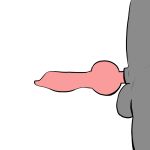 1:1 ambiguous_species animated animated_gif anthro applying_chastity_device bulge chastity_bulge chastity_device erection fur genitals genitals_shrinking infinity_symbol knot knotted_penis living_latex lock_bulge lock_symbol male null_bulge nullification penis penis_shrinking permanent permanent_chastity_device permanent_orgasm_denial short_playtime simple_background simplybettertu solo symbol white_background