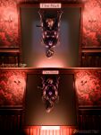 3d_(artwork) absurd_res anal anal_penetration anal_tentacles animal_genitalia animal_penis animate_inanimate anthro ball_massage balls bdsm bondage bound comic cursed_object digital_media_(artwork) encasement english_text equine_genitalia equine_penis felid female genitals gynomorph hand_on_wall hanging_from_wall hi_res huge_filesize intersex latex latex_manipulation latex_tentacles lira_(remix1997) living_latex mammal massaging_balls mimic on_wall penetration penis prehistoric_species renceifer restrained restrained_by_tentacles rubber_encasement saber-toothed_tiger sex solo tentacle_in_urethra tentacle_penetration tentacle_sex tentaclejob tentacles text urethral urethral_penetration
