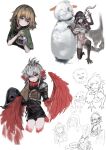 2024 2_horns 4_wings 5_fingers ^_^ absurd_res anatid anatid_humanoid animal_humanoid annoyed anseriform anseriform_humanoid armor avian avian_humanoid belt belt_pouch big_breasts biped bird bird_humanoid black_clothing black_eyes black_nails black_souls_(game) black_topwear blonde_hair blue_hair blue_wings blush blush_stickers bottle bottomless bottomless_humanoid bottomless_male bow_ribbon breasts catherine_(black_souls) chest_wraps clothed clothed_female clothed_human clothing colored colored_nails container cork digital_drawing_(artwork) digital_media_(artwork) dragon dragon_humanoid elma_(black_souls) english_description european_mythology eyes_closed fairy feathered_wings feathers female female_humanoid fingers genitals gesture glass_bottle glowing glowing_eyes goose_(black_souls) goose_humanoid greek_mythology green_shawl grey_hair grey_membrane grey_scutes grey_tail hair hand_gesture harpy harpy_humanoid head_horn headgear helmet hi_res holding_armor holding_bottle holding_container holding_headgear holding_helmet holding_object hood horn human humanoid insect_wings jabberwock_(black_souls) kneeling long_hair long_horn male mammal membrane_(anatomy) membranous_wings multi_wing multiple_images mythological_avian mythological_creature mythological_scalie mythology nails navel on_one_knee panty_peek pink_nails pupils purple_hood purple_liquid red_body red_eyes red_feathers red_tail_feathers red_wings ropeperson ruff scalie scuted_legs scutes shawl short_hair slim_female slim_humanoid smile smiling_at_viewer snowman spade_tail stitched_body stitched_leg tail tongue tongue_out topwear undead v_sign vulva white_horn white_pupils wings wraps yellow_eyes