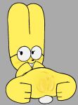4chan_anon anthro blush blush_lines bnuuy_(catgirl_x_bnuuy) buckteeth catgirl_x_bnuuy chibi clitoral_hood clitoris dot_eyes dot_nose eyelashes eyewear featureless_hands female fur genitals glasses glistening glistening_genitalia grey_background lagomorph leporid long_ears looking_at_viewer lying mammal nude nude_anthro nude_female on_back plump_labia presenting presenting_vulva rabbit scut_tail short_tail simple_background simple_eyes smile smiling_at_viewer solo spread_legs spreading tail teeth unknown_artist vulva wearing_glasses yellow_body yellow_fur