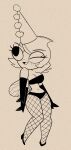 2026 4_arms anthro armwear arthropod breasts cleavage clothed clothing disney elbow_gloves female fishnet_clothing fishnet_leggings fishnet_legwear fly_(animal) footwear freckled_face freckled_shoulders freckles gloves handwear hat headgear headwear hi_res high_heels insect jucika leggings legwear lonbluewolf maggie_pesky monochrome multi_arm multi_limb navel one_eye_closed open_mouth pose shoes solo standing the_buzz_on_maggie tongue wings