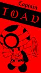  9:16 black_and_red captain captain_toad captain_toad_treasure_tracker hi_res male mario_bros monochrome nintendo solo toad_(mario) video_games 