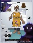 absurd_res anthro bear comic diaper doll duo english_text female hi_res male mammal mustelid nursery oddertheotter otter plushie text