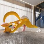 1:1 3d_(artwork) animal_genitalia animal_penis anthro ass_up balls bat bedroom_eyes bent_over big_butt blender_(artwork) burtrevolution butt canine_genitalia canine_penis carpet claws crossgender curtains digital_media_(artwork) dust:_an_elysian_tail facial_markings fidget_(elysian_tail) ftm_crossgender fur genitals green_eyes hair head_markings hi_res jack-o'_pose knot knotted_penis looking_at_viewer male mammal markings narrowed_eyes nimbat orange_body orange_fur orange_hair penis penis_on_ground pose presenting seductive smile solo tail tongue tongue_out white_body white_fur wings