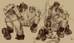 american_opossum andromorph andromorph/male anthro bodily_fluids boots boots_only braces bren_(mourph) bulge butt butt_grab clothing cougar detailed_bulge drooling duo facial_piercing felid feline footwear footwear_only from_front_position genital_fluids genital_outline genitals hair hair_over_eyes hand_on_butt hi_res holding_penis imminent_penetration intersex intersex/male licking male mammal markings marsupial mastery_position mostly_nude mourph nose_piercing panties_around_thighs penis penis_outline piercing precum removing_underwear saliva septum_piercing sex shirt shoes sketch sound_effects striped_markings striped_tail stripes tail tail_markings tank_top tongue topwear trans_(lore) trans_man_(lore) undressing vulva