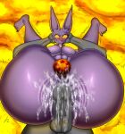  anal anal_penetration anthro beerus big_butt blush bodily_fluids butt cum digital_media_(artwork) domestic_cat dragon_ball dragon_ball_super duo erection felid feline felis fucked_silly genital_fluids genitals hairless hairless_cat hi_res human humanoid male male/male male_penetrated male_penetrating male_penetrating_male mammal nobody147 penetration penile penile_penetration penis penis_in_ass rough_sex sex thick_thighs wide_hips 