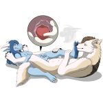 1:1 abdominal_bulge absurd_res alpha_channel anthro bite biting_lip biting_lower_lip bodily_fluids breasts canid canine canis claws cum cum_in_vagina cum_inside duo ears_back ejaculation feet female fluffy foot_fetish foot_on_face foot_sniffing genital_fluids hand_on_belly hi_res internal internal_vaginal knotting kobold male mammal multi_nipple nipples paws penetration pivoted_ears sabbyth scalie scissor_position scruffy sera_(sera) serakobold sniffing toes vaginal vaginal_knotting vaginal_penetration wolf