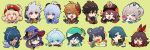  +_+ 6+boys 6+girls :3 :d :o ? @_@ ^_^ absurdres ahoge amber_(genshin_impact) androgynous antenna_hair aqua_eyes aqua_hair armor asymmetrical_bangs barbara_(genshin_impact) bell beret black_bow black_bowtie black_gloves black_hair black_hat black_horns black_jacket blonde_hair blue_cape blue_eyes blue_hair blue_hat blue_leotard blue_sleeves blunt_bangs bow bow-shaped_hair bowtie braid brown_cape brown_eyes brown_gloves brown_hair brown_jacket bug butterfly cape chibi chibi_only child chinese_clothes chongyun_(genshin_impact) clenched_hand clenched_hands closed_eyes coin collared_cape collared_jacket collared_shirt commentary crescent crescent_hat_ornament crystal_earrings dark-skinned_male dark_skin detached_sleeves dress earrings empty_eyes eyepatch fingerless_gloves floral_print flower flying_sweatdrops food four-pointed_star frills fur-trimmed_jacket fur_trim ganyu_(genshin_impact) gem genshin_impact gloves goat_horns goggles goggles_around_neck gold_coin gradient_hair green_background green_cape green_eyes green_hat grey_hair grey_jacket hair_between_eyes hair_ornament hair_ribbon hand_on_own_chin hands_up happy hat hat_feather hat_flower hat_ornament hat_ribbon hat_tassel heart highres holding holding_wallet hood hooded_cape horns hu_tao_(genshin_impact) huge_ahoge jacket jewelry kaeya_(genshin_impact) klee_(genshin_impact) leaf_hat_ornament leotard long_hair long_sleeves looking_afar looking_at_food looking_at_object looking_at_viewer looking_down looking_up low_ponytail low_twintails mona_(genshin_impact) multicolored_hair multiple_boys multiple_girls musical_note neck_bell newsboy_cap null_no one_eye_closed open_mouth orange_eyes orange_gloves orange_hair plate pom_pom_(clothes) ponytail puffy_long_sleeves puffy_sleeves purple_eyes purple_ribbon razor_(genshin_impact) red_cape red_dress red_eyes red_flower red_gem red_hat red_jacket red_ribbon red_shirt ribbon scared shirt short_hair shoulder_armor simple_background single_earring smile star_(symbol) star_earrings star_hair_ornament star_hat_ornament star_print striped_bow striped_bowtie striped_clothes tartaglia_(genshin_impact) tassel tassel_earrings tongue tongue_out twin_braids twintails two-sided_fabric two-sided_headwear two-tone_hair untranslatable_commentary upper_body v-shaped_eyebrows venti_(genshin_impact) very_long_hair wallet wavy_hair white_dress white_hat white_shirt wide_sleeves witch_hat xiangling_(genshin_impact) xingqiu_(genshin_impact) yellow_butterfly zhongli_(genshin_impact) 