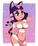  5:6 absurd_res animal_crossing ankha_(animal_crossing) anthro b0liy0 domestic_cat felid feline felis female hi_res mammal nintendo solo video_games 