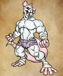  absurd_res clothed clothing digital_media_(artwork) hi_res male mammal murid murine muscular muscular_male partially_clothed rat ratmanart rodent shirtless solo were wererat wererodent 