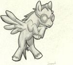  doesnotexist equid equine eyewear fan_character feathered_wings feathers feral goggles hasbro hooves male mammal mane my_little_pony pegasus quadruped seaward_skies solo wings 