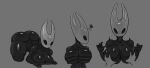  algooriginal anthro arthropod ass_up big_breasts big_butt blush breast_grab breasts butt crossed_arms digital_media_(artwork) female hand_on_breast hi_res hollow_knight hornet_(hollow_knight) insect sequence simple_background solo team_cherry thick_thighs video_games wide_hips 