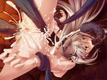  all_the_way_through anal black_lilith blush breasts censored cum cum_in_ass cum_in_pussy cum_inside double_penetration fellatio green_eyes oral rape sen_otome_suvia tentacle tentacle_rape vaginal 