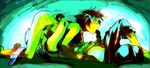  2boys 69 fellatio kingdom_hearts licking male male_focus multiple_boys oral penis riku saliva sex sora sora_(kingdom_hearts) yaoi 