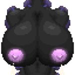  1:1 abs alpha_channel animated anthro areola arthropod big_breasts bodily_fluids breasts digital_media_(artwork) female glowing huge_breasts insect knockedoutdragon lactating low_res milk myriapod nintendo nipples nude pink_nipples pixel_(artwork) pok&eacute;mon pok&eacute;mon_(species) scolipede short_playtime simple_background solo transparent_background trinity_(farran_height) video_games 