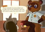  animal_crossing anthro balls big_balls big_penis blue_eyes bodily_fluids bottomless bottomless_male brown_balls brown_body brown_fur brown_penis canid canine canis clothed clothing cum cum_drip darkened_balls darkened_genitalia darkened_penis digby_(animal_crossing) domestic_dog dripping duckoo duo english_text foreskin freckles fur genital_fluids genitals glans hand_on_hip hi_res holding_penis huge_balls huge_penis humanoid_genitalia humanoid_penis imminent_sex male male/male mammal nintendo office penis pink_glans procyonid raccoon raccoon_dog shih_tzu shirt shirt_only shocked tanuki text tom_nook_(animal_crossing) topwear topwear_only toy_dog video_games 