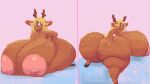  16:9 2021 anthro antlers areola big_breasts big_butt breasts brown_body brown_fur buckteeth butt butterrich capreoline cervid deltarune female fingers fur hair holding_butt horn huge_breasts huge_butt huge_thighs hyper hyper_breasts hyper_butt hyper_hips hyper_thighs mammal nipples noelle_holiday nude reindeer solo teeth thick_thighs undertale_(series) video_games wide_hips widescreen 