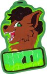  alpha_channel badge bria_cindertails brown_body chowfur fan_character female feral green_eyes hair hi_res nintendo open_mouth pok&eacute;mon pok&eacute;mon_(species) sharp_teeth solo teeth tongue tongue_out video_games vulpix 