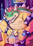  absurd_res anthro bowser canid canine dominant dungeon duo fellatio fennec fox hi_res male male/male mammal mario_bros nintendo oral penile saberpaws sex submissive video_games 