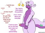  2021 anthro balls belly biped dabelette dialogue english_text erection foreskin front_view genitals goodra green_eyes hi_res humanoid_genitalia humanoid_penis hypnosis male mind_control multicolored_body nintendo nude offscreen_character open_mouth pendulum penis pok&eacute;mon pok&eacute;mon_(species) purple_body ringed_eyes simple_background solo text two_tone_body video_games white_background yellow_eyes 