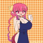  1:1 2d_animation animal_humanoid animated apron apron_only areola big_areola big_breasts blush breast_squish breasts clothing dragon dragon_humanoid female hair horn huge_breasts humanoid i_mean_breast_milk ilulu loop meme miss_kobayashi&#039;s_dragon_maid mostly_nude open_mouth pink_eyes pink_hair scruffmuhgruff short_playtime solo squish 