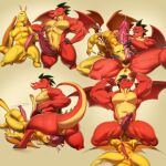  american_dragon:_jake_long anal anthro anus big_penis bodily_fluids butt claws cum disney dragon duo erection facesitting forced forced_oral fred_nerk genital_fluids genitals hi_res horn irrumatio jake_long justmegabenewell male male/male membrane_(anatomy) membranous_wings muscular muscular_anthro muscular_male nude oral pecs penile penis red_body rimming scalie sex throat_swabbing unusual_anatomy unusual_genitalia unusual_penis western_dragon wings yellow_body 