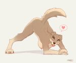  &lt;3 2021 anthro areola ass_up blush breasts brown_body brown_fur butt canid canine canis dated digital_drawing_(artwork) digital_media_(artwork) digitigrade domestic_dog english_text female floppy_ears fur hunting_dog jack-o&#039;_pose mammal multicolored_body multicolored_fur nipples nude open_mouth pawpads paws pink_areola pink_nipples pose schnauzer signature simple_background solo tan_body tan_fur tenynn terrier text tongue two_tone_body two_tone_fur white_background yellow_eyes 