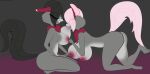  absurd_res anthro bodily_fluids breast_play breasts butt cashmere_biskit chinchilla chinchillid drooling duo eyes_closed female female/female gamaroc hasbro hi_res incest_(lore) inverted_nipples littlest_pet_shop mammal nipples nude rodent saliva sibling twincest twins velvet_biskit 