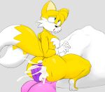  8:7 abdominal_bulge absurd_res amy_rose anal anal_penetration anthro balls barefoot big_balls big_penis blaze_the_cat blue_eyes bodily_fluids canid canine chest_fur colored_sketch crouching cum cum_explosion cum_in_ass cum_inflation cum_inside disembodied_penis double_anal double_penetration eyes_rolling_back feet fox fur genital_fluids genitals gynomorph_(lore) hi_res huge_balls huge_penis hyper hyper_balls hyper_genitalia hyper_penis inflation looking_back male male/male male_penetrated mammal miles_prower nude penetration penis pink_penis purple_penis ridiculous_fit sega simple_background sir_cums_a_lot sonic_the_hedgehog_(series) spread_legs spreading yellow_body yellow_fur 